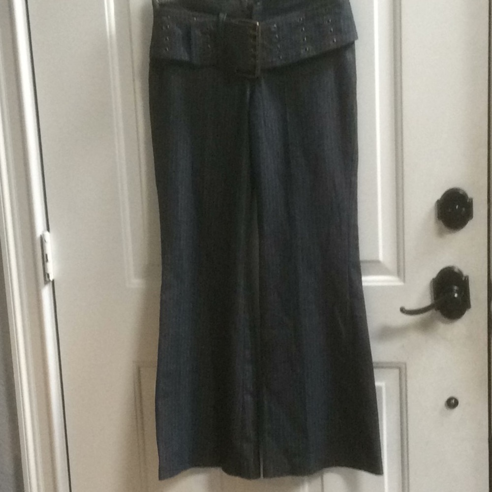 Y2K Flare denim Allen Chevalier bell bottom jeans
